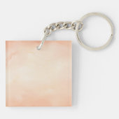 Matthew 5:10 Poppies Aquarell Acryl Schlüsselanhän Schlüsselanhänger (Rückseite)