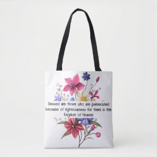 Matthew 5:10 Tote Bag Tasche