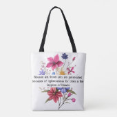 Matthew 5:10 Tote Bag Tasche (Rückseite)