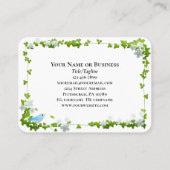 Matthew 5:11-12 Selig sind Sie Beatitudes Bibel Visitenkarte (Rückseite)