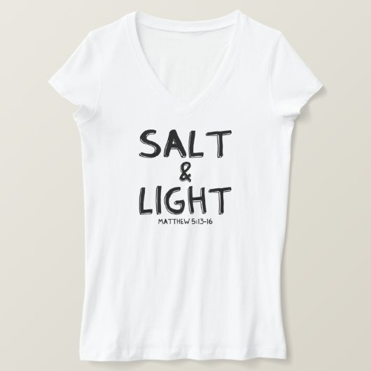 Matthew 5:13-16 T-Shirt (Design vorne)