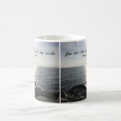 Matthew 5:13 Du bist das Salz des Erdozeans Kaffeetasse (Mittel)