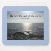 Matthew 5:13 Du bist das Salz des Erdozeans Mousepad (Vorne)