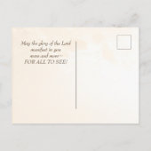 Matthew 5 14-16 Lasse deinen Lichtschein, Bibelver Postkarte (Rückseite)