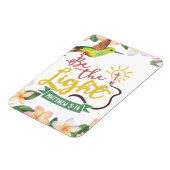 Matthew 5:14 IST DAS LICHT Magnet (Linke Seite)