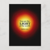 Matthew 5:14 postkarte (Vorderseite)