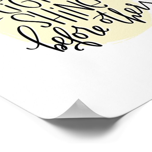 Matthew 5:16 Bibelverse Poster (Ecke)