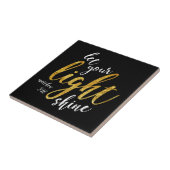 Matthew-5:16 - glänzen Sie Ihr Licht Fliese (Seite)