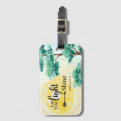 Matthew 5:16 Lasse deine helle Bibel Christlich Gepäckanhänger (Vorderseite Vertikal)