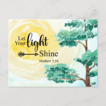 Matthew 5:16 Lasse deine helle Bibel Christlich