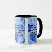 Matthew 5:17 KJV Bible Scripture Pic Two-Tone Tasse (VorderseiteRechts)