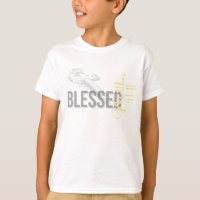 Matthew 5:1-11 Christlicher T - Shirt Gesegnet