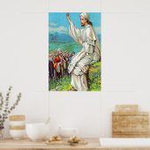 Matthew 5:1-12 Diejenigen, die gesegnetes Poster s (Küche)