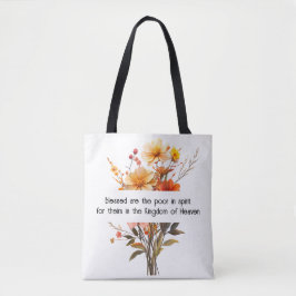 Matthew 5:3 Tote Bag Tasche