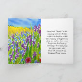 Matthew 5:44 Ich sage dir Liebe deine Feind-Bibel Karte (Innenseite)