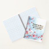 Matthew 5:4 Gesegnet sind diejenigen, die Beileid  Notizblock (Innenseite)