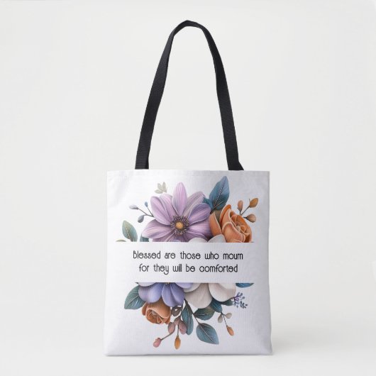 Matthew 5:4 Tote Bag Tasche (Vorderseite)