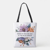 Matthew 5:4 Tote Bag Tasche (Rückseite)