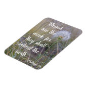 Matthew 5:5-Magnet Magnet (Linke Seite)