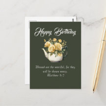 Matthew 5:7 Christliche Geburtstagswünsche