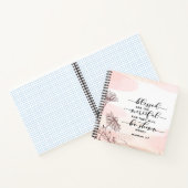 Matthew 5:7 Gesegnet sind die barmherzige Bibelver Notizblock (Innenseite)