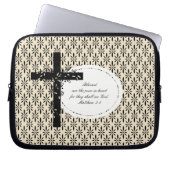Matthew 5:8 Notebook- oder Netbook Carrier Sleeve (Vorderseite)