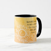 Matthew 5:8 Segen Bibelverse und Gebet Tasse (VorderseiteRechts)