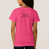 Matthew 5:8 T-Shirt (Rückseite)