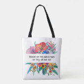 Matthew 5:8 Tote Bag Tasche (Rückseite)