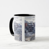 Matthew 5:9 Bibelverse Zwei-Tonen-Tasse Tasse (Vorderseite Links)