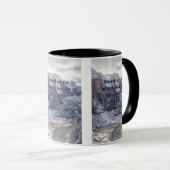 Matthew 5:9 Bibelverse Zwei-Tonen-Tasse Tasse (VorderseiteRechts)