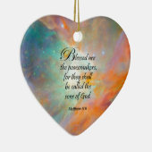 Matthew-5:9 Keramikornament (Rechts)