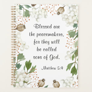 Matthew 5 9 Seligen sind die Friedensstifter Beati Planer