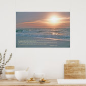 Matthew 5 Scripture Poster Print (Küche)