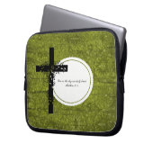Matthew 6:11 Notebook- oder Netbook Carrier Sleeve (Vorderseite Links)