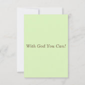 Matthew 6:15 KJV Bible Scripture Pic Greeting Karte (Rückseite)