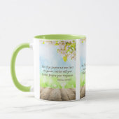Matthew 6:15 KJV Bible Scripture Pic Two-Tone Tasse (Links)