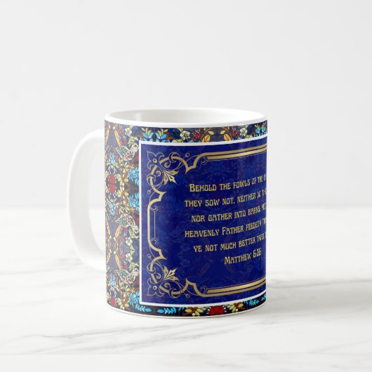 Matthew 6:26 - kaffeetasse (Vorderseite Links)