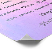 Matthew 6:26 Scripture Poster (Ecke)