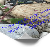 Matthew 6:27-28 Poster (Ecke)