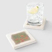 MATTHEW 6:28 - Coaster Steinuntersetzer (Seitenansicht)