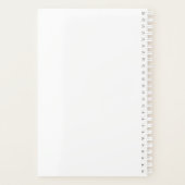 Matthew 6:28 - Personalized Day Planner Planer (Rückseite)