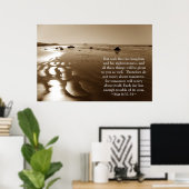 Matthew 6:33-34 Poster (Heimbüro)