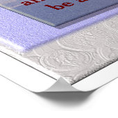 Matthew 6:33 poster (Ecke)