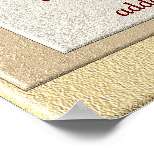 Matthew 6:33 poster (Ecke)