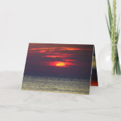 Matthew 6:33 Seek Erster Reich Gottes Ozean Karte (Rückseite)