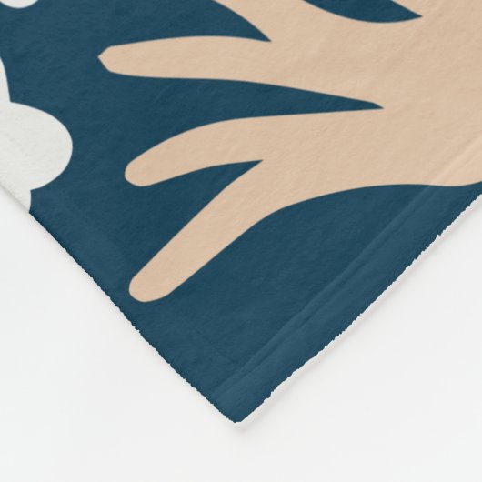 Matthew 6:34 Bibelverse Fleecedecke (Ecke)