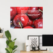 Matthew 7:19, 20 Scripture Poster (Heimbüro)