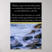 Matthew 7-24'25 Darum alle, die Poster (Vorne)