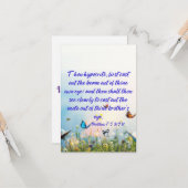 Matthew 7:5 KJV Bible Verse Pic Flat Gruß Karte (Vorderseite/Rückseite Beispiel)